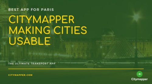 パリではGoogleマップよりもCitymapper、その使い方