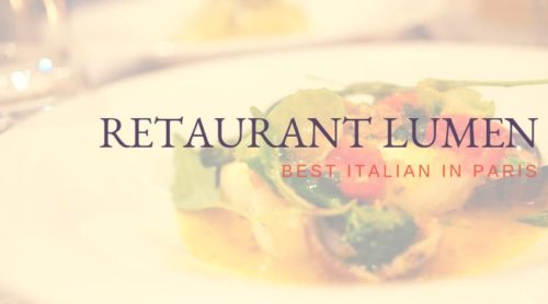レストランルーメンパリで一番のパスタ・イタリアン