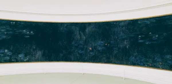 オランジュリー美術館のモネ睡蓮の部屋カミーユ・ルフレーヴとクロード・モネ共同設計